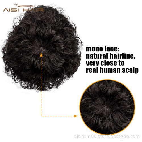 New Straight Cheap Price Short Pixie Cut Natural Color Brazilian 100%  Wigs For Black Women Human Hair